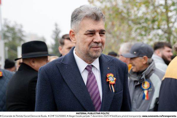 Photo source: facebook/ Marcel Ciolacu